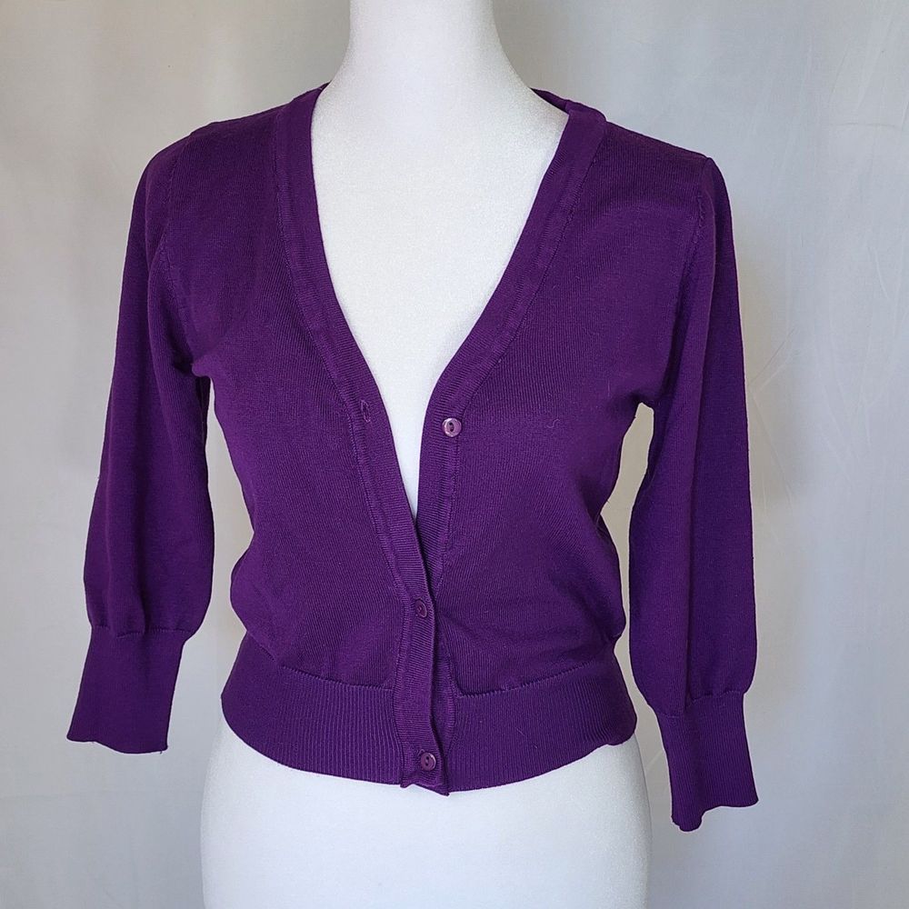 Glory Stars Deep Purple light weight sweater (S)